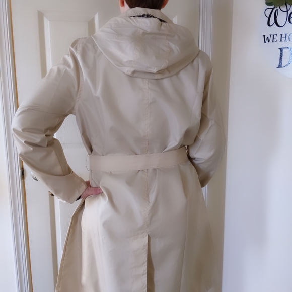 NWT Capelli Trench Raincoat Tan Medium - Picture 5 of 8